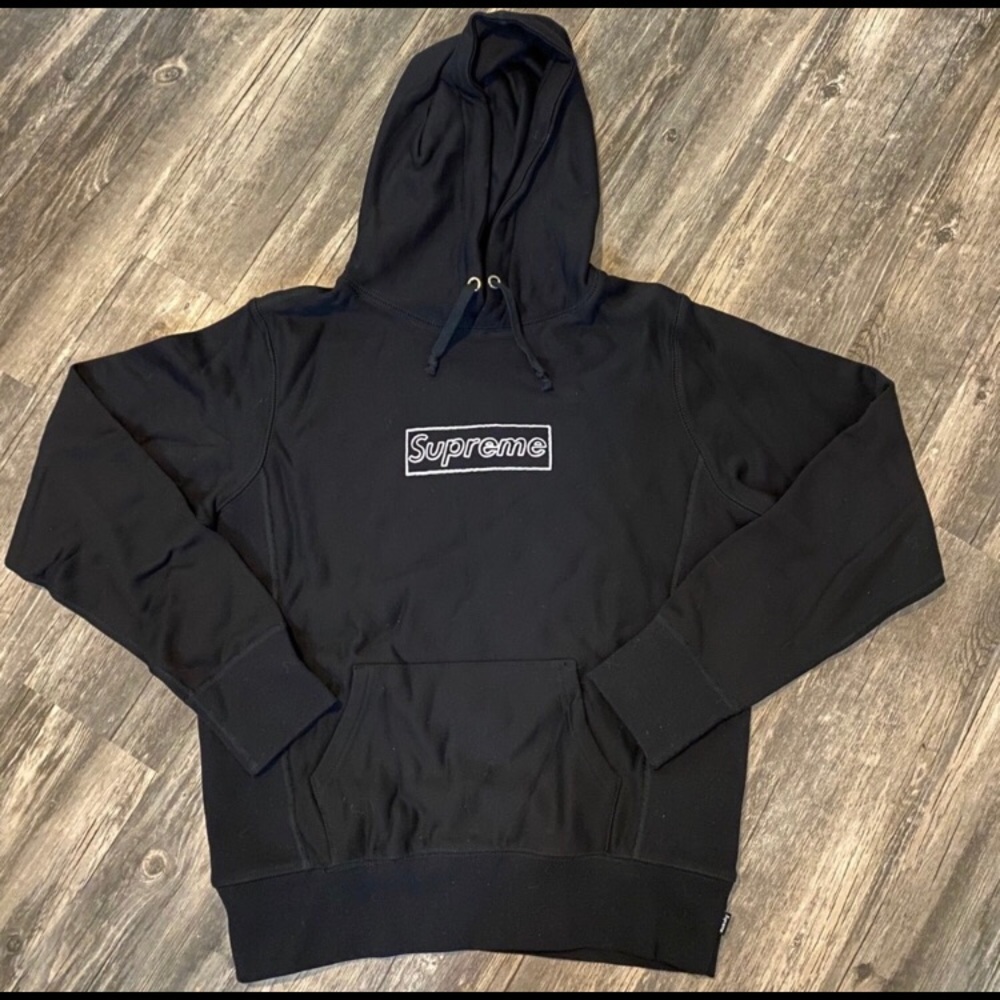 Supreme Kaws Box Logo Hoodie